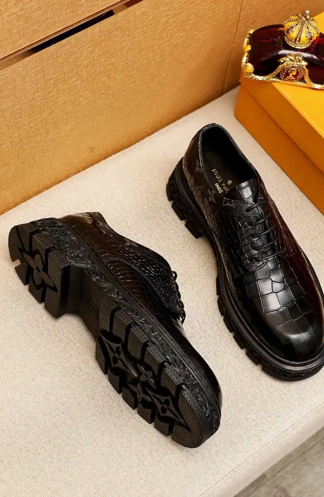 hype LV Leather Shoes