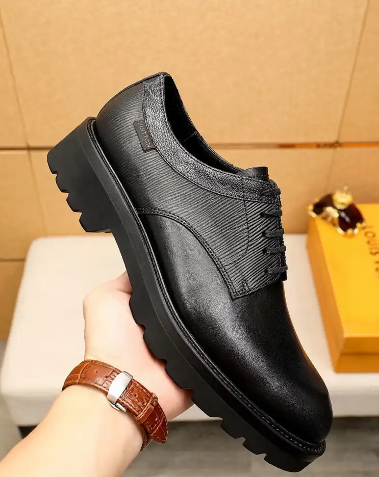 hype LV Leather Shoes