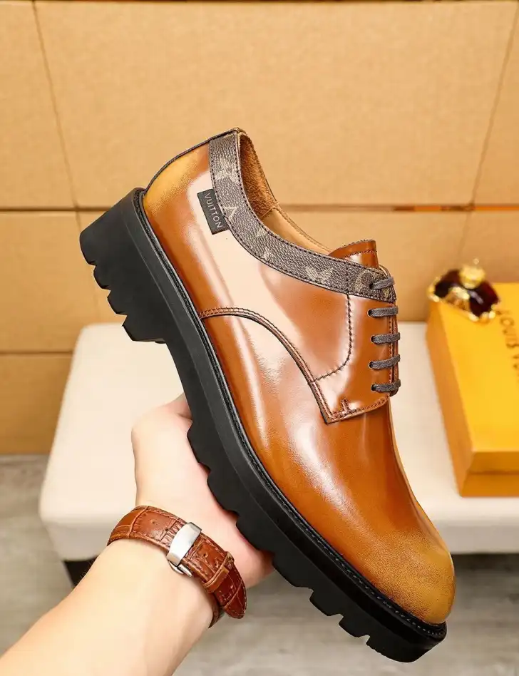 hype LV Leather Shoes