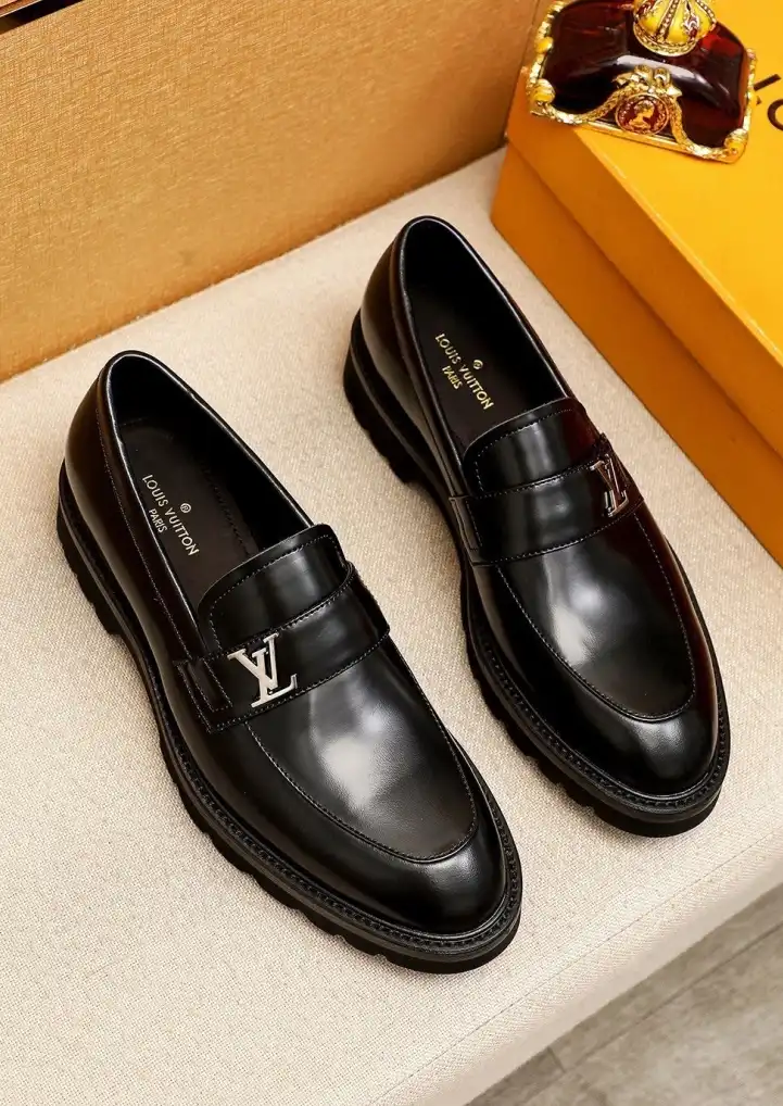 hype LV Leather Shoes