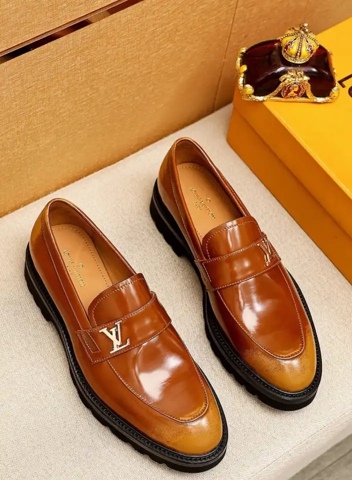 hype LV Leather Shoes