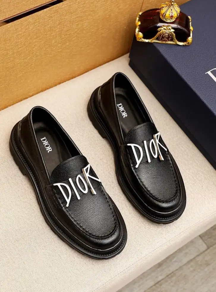 hype Christian Dior Leather Shoes