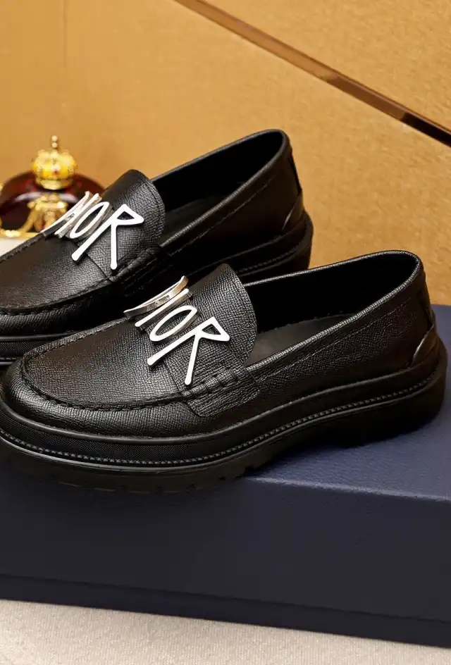 hype Christian Dior Leather Shoes