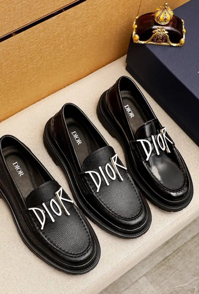 hype Christian Dior Leather Shoes