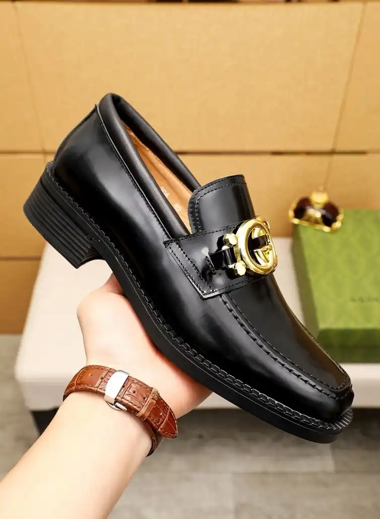 hype Gucci Leather Shoes