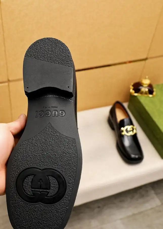 hype Gucci Leather Shoes