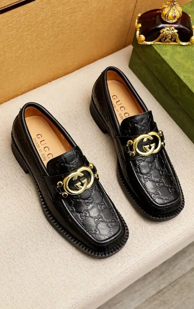 hype Gucci Leather Shoes