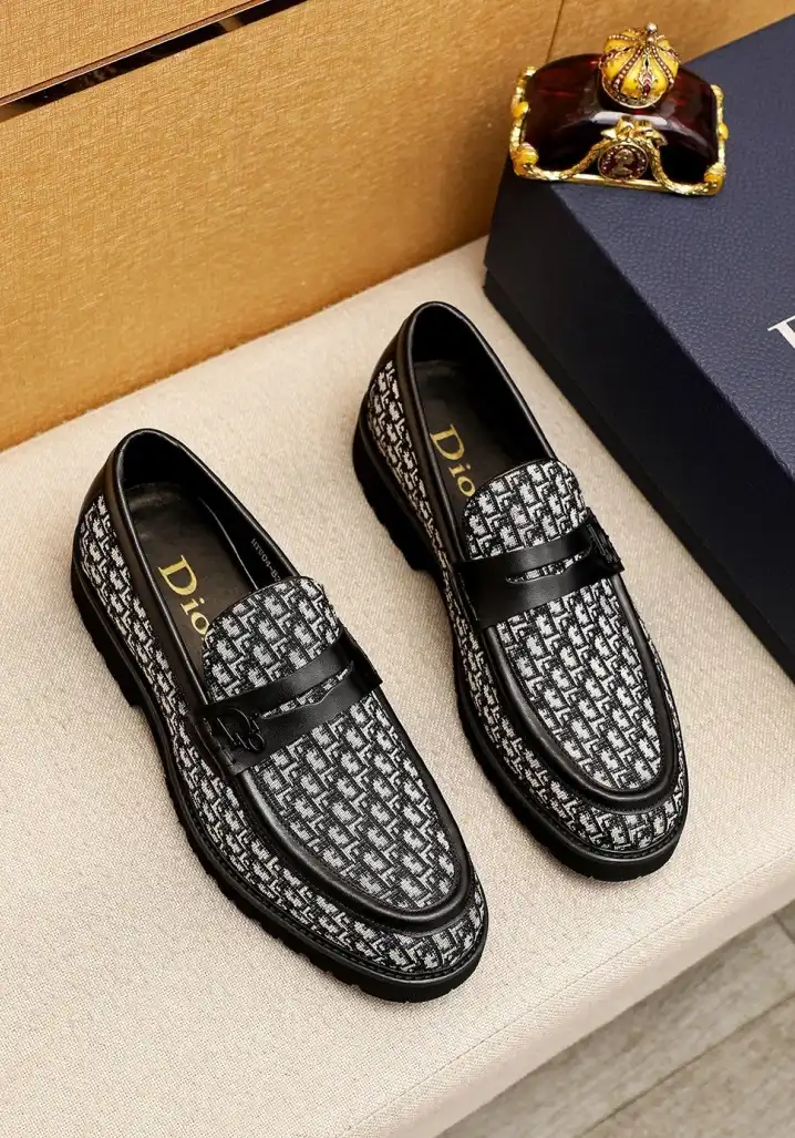 hype Christian Dior Leather Shoes