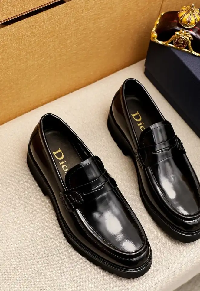 hype Christian Dior Leather Shoes