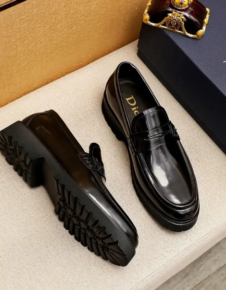 hype Christian Dior Leather Shoes