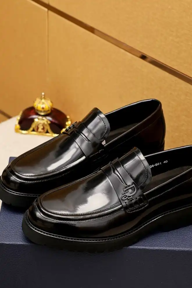 hype Christian Dior Leather Shoes