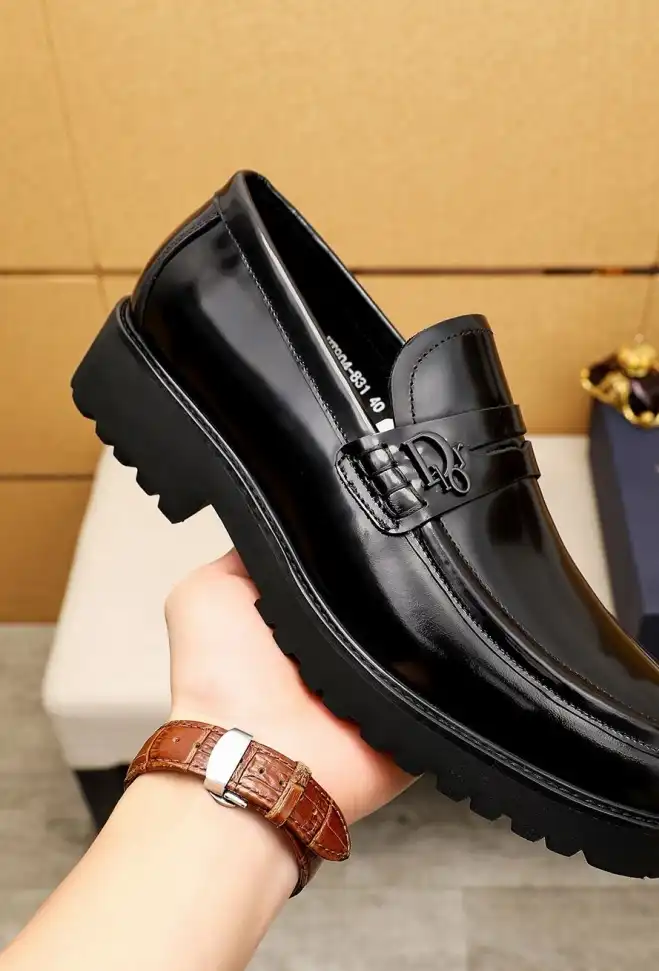 hype Christian Dior Leather Shoes