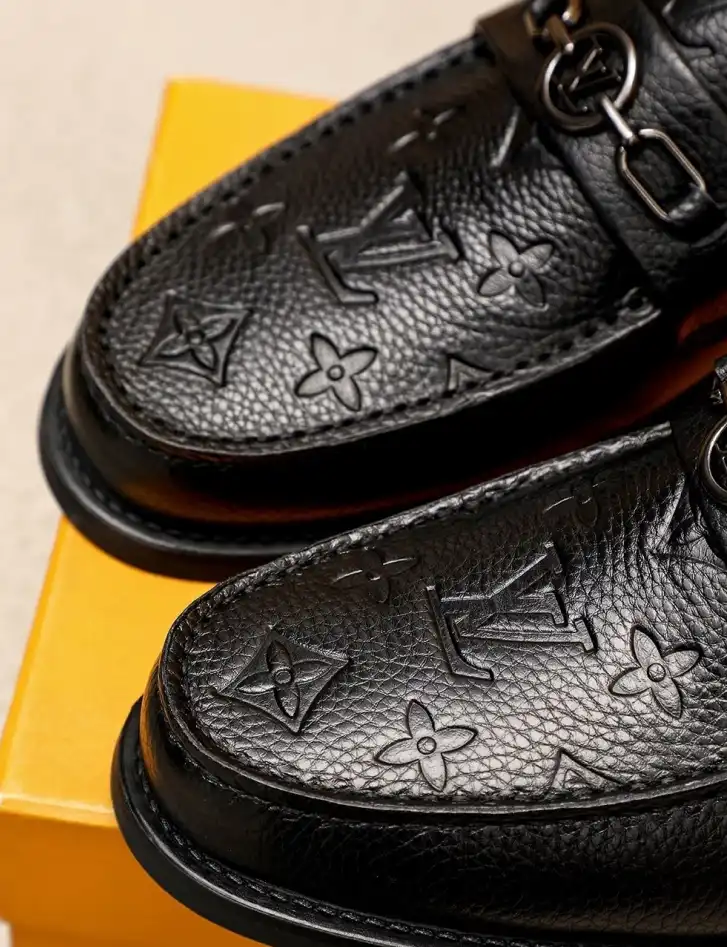 hype LV Leather Shoes