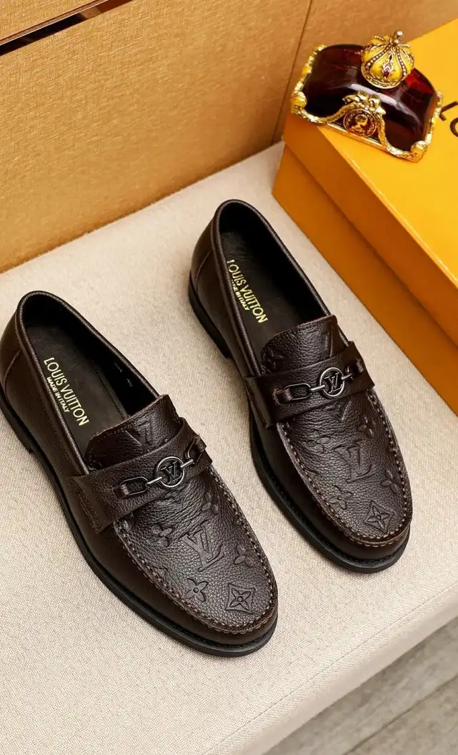 hype LV Leather Shoes