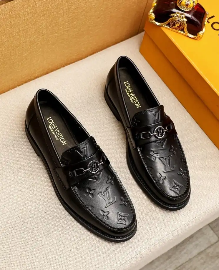 hype LV Leather Shoes