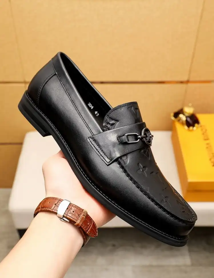 hype LV Leather Shoes