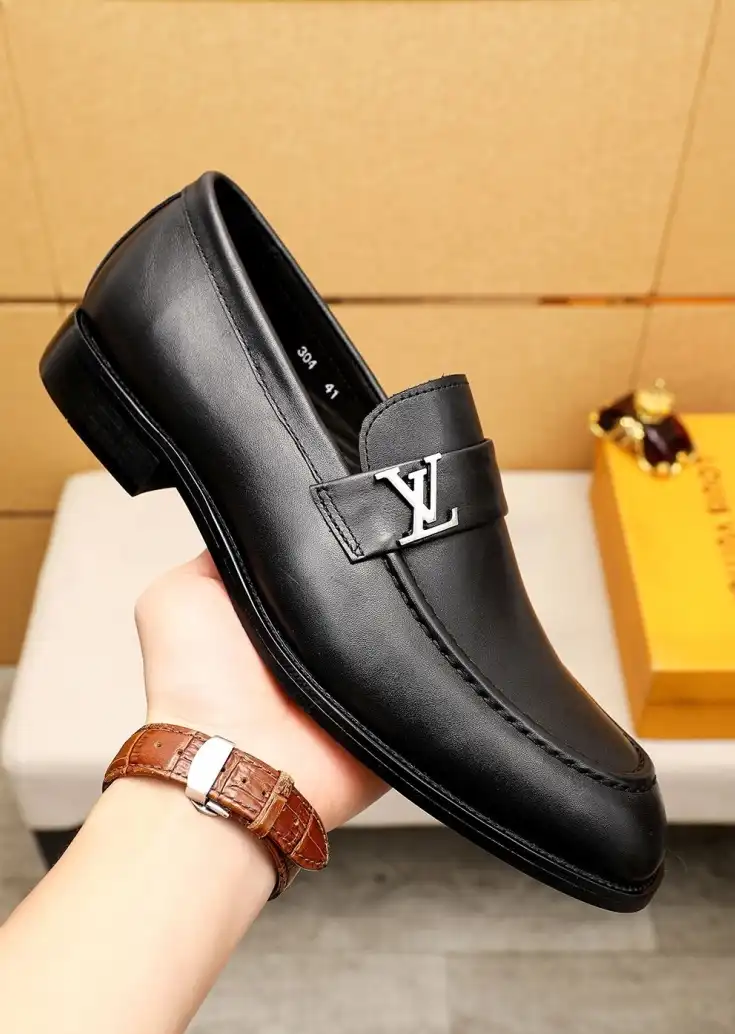 hype LV Leather Shoes