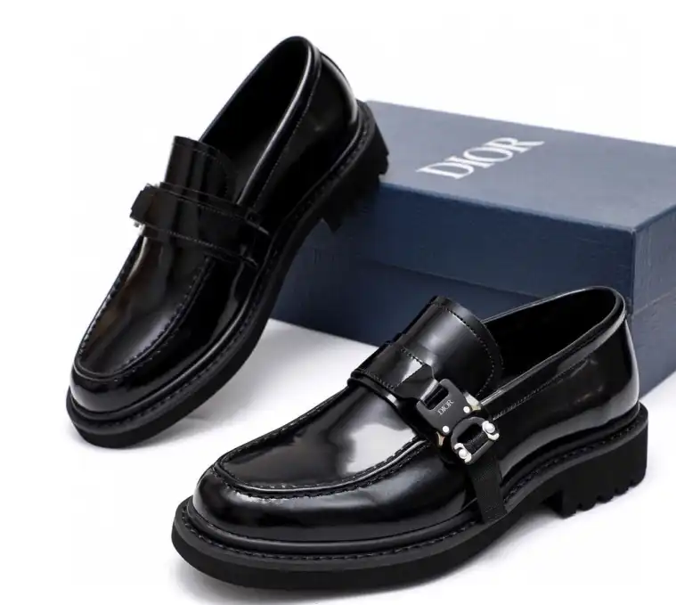 hype Christian Dior Leather Shoes