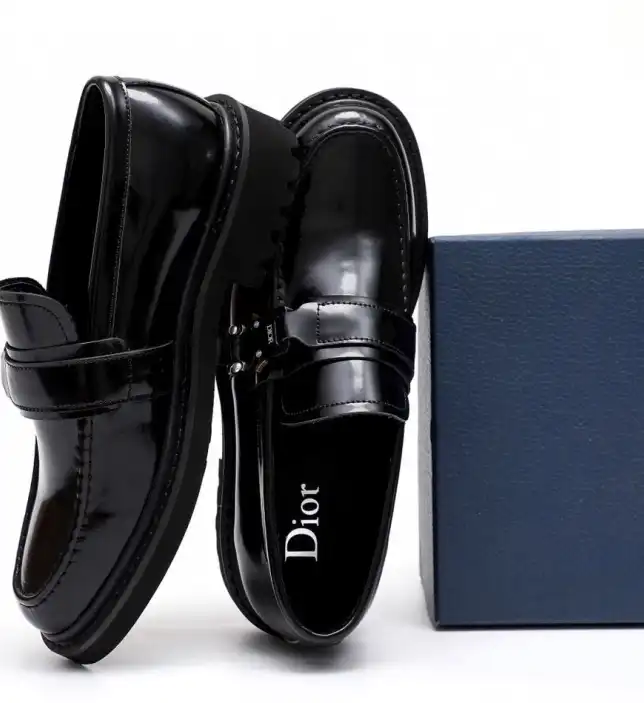 hype Christian Dior Leather Shoes