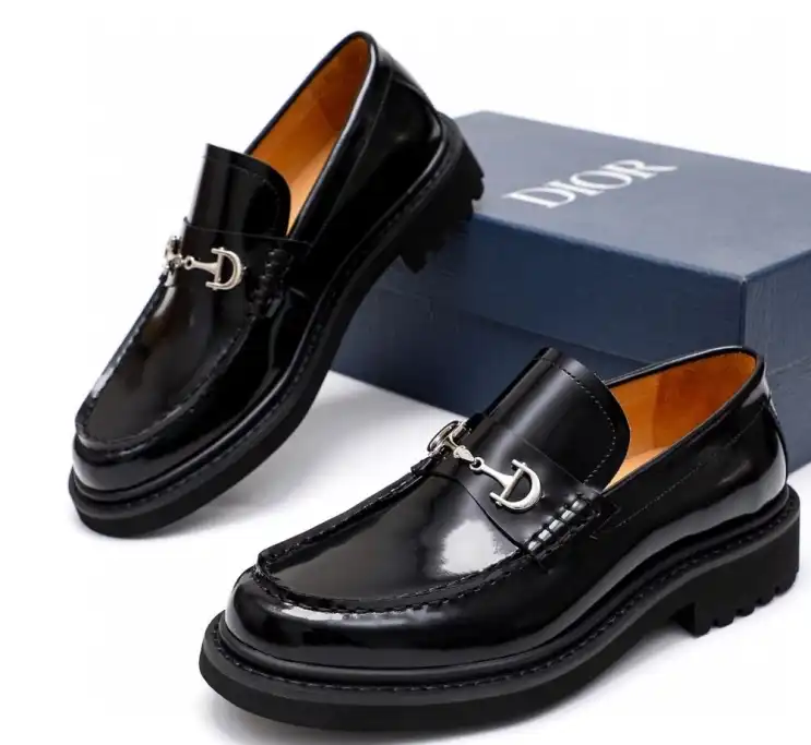 hype Christian Dior Leather Shoes