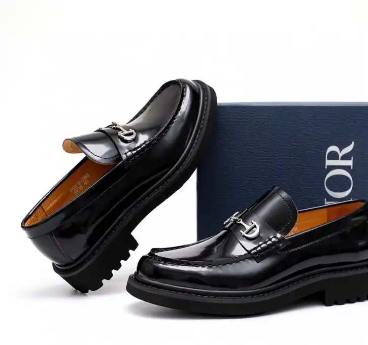 hype Christian Dior Leather Shoes