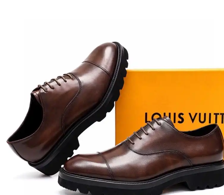 hype LV Leather Shoes