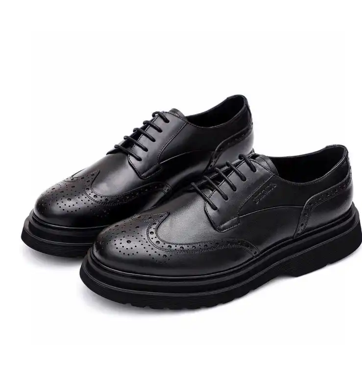 hype Prada Leather Shoes