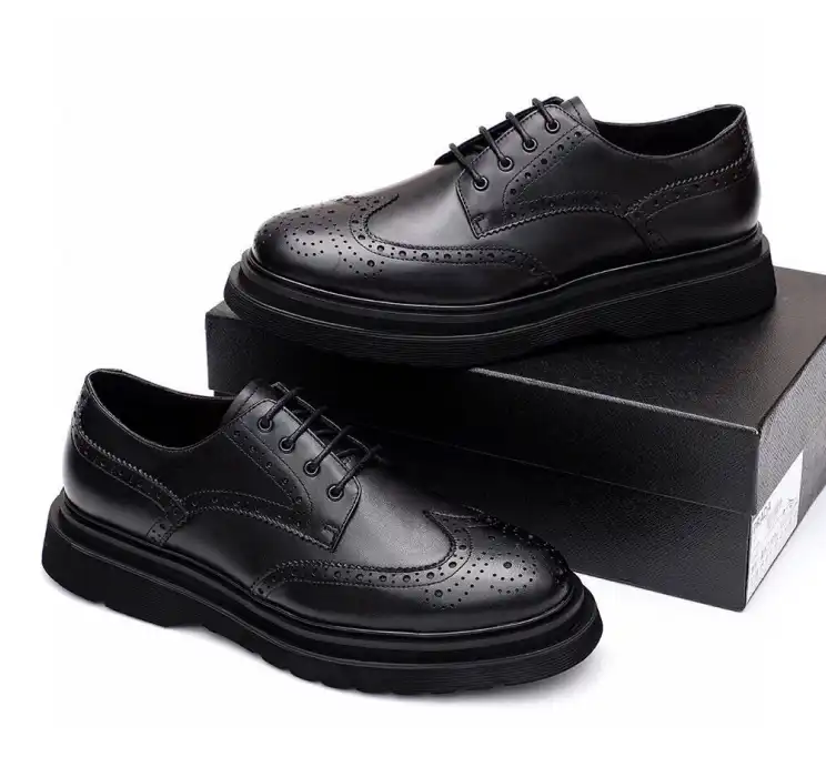 hype Prada Leather Shoes