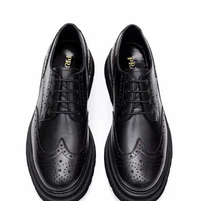 hype Prada Leather Shoes