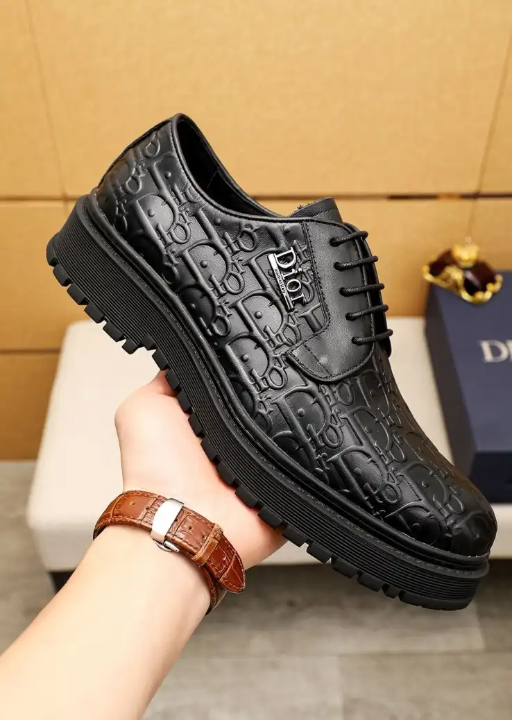 hype Christian Dior Leather Shoes