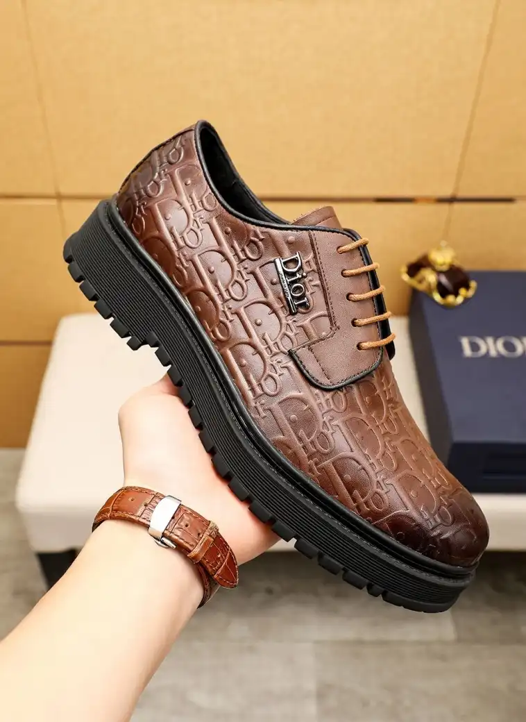 hype Christian Dior Leather Shoes