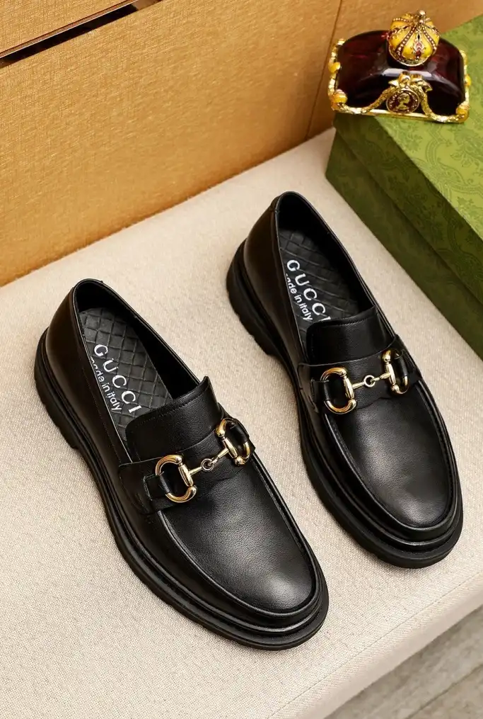 hype Gucci Leather Shoes