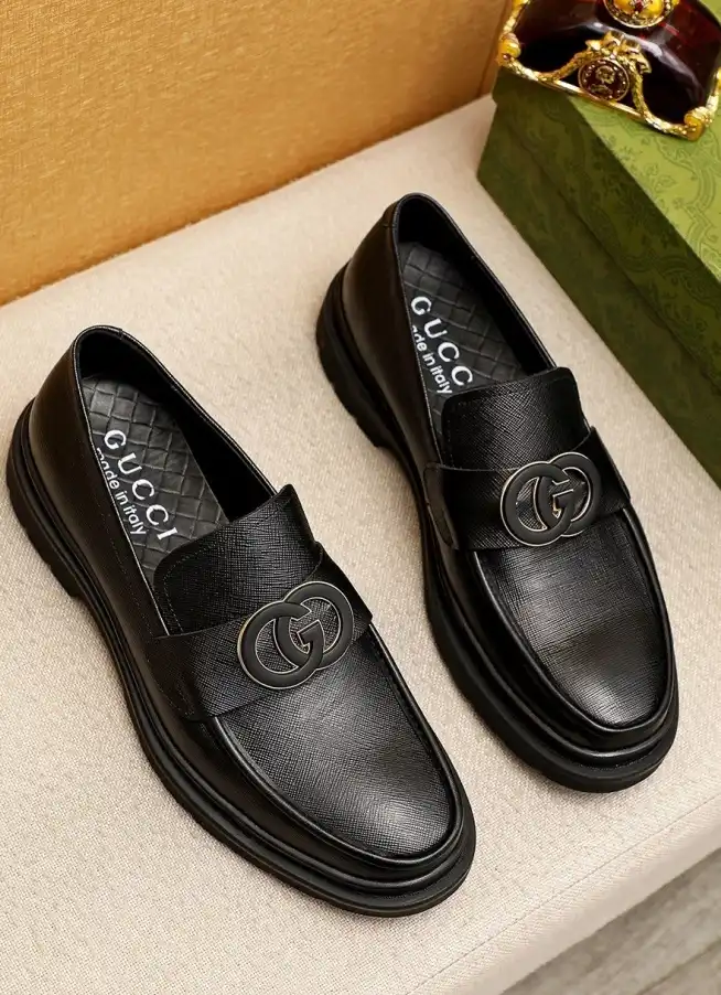 hype Gucci Leather Shoes