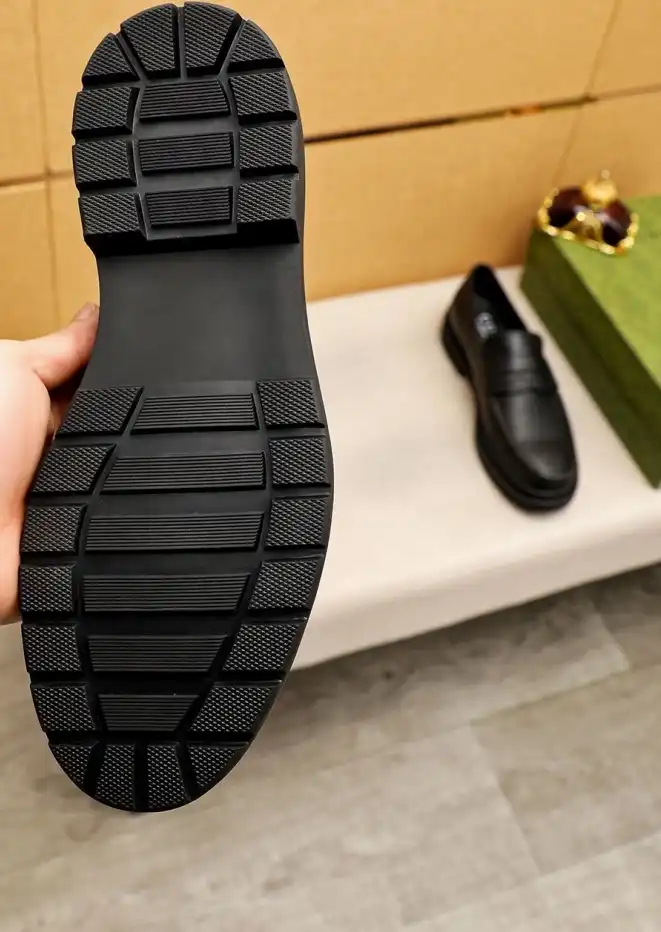 hype Gucci Leather Shoes