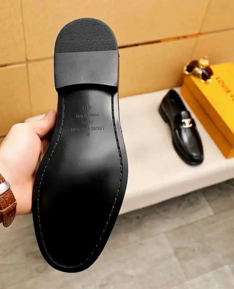 hype LV Leather Shoes