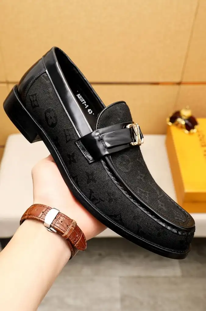 hype LV Leather Shoes