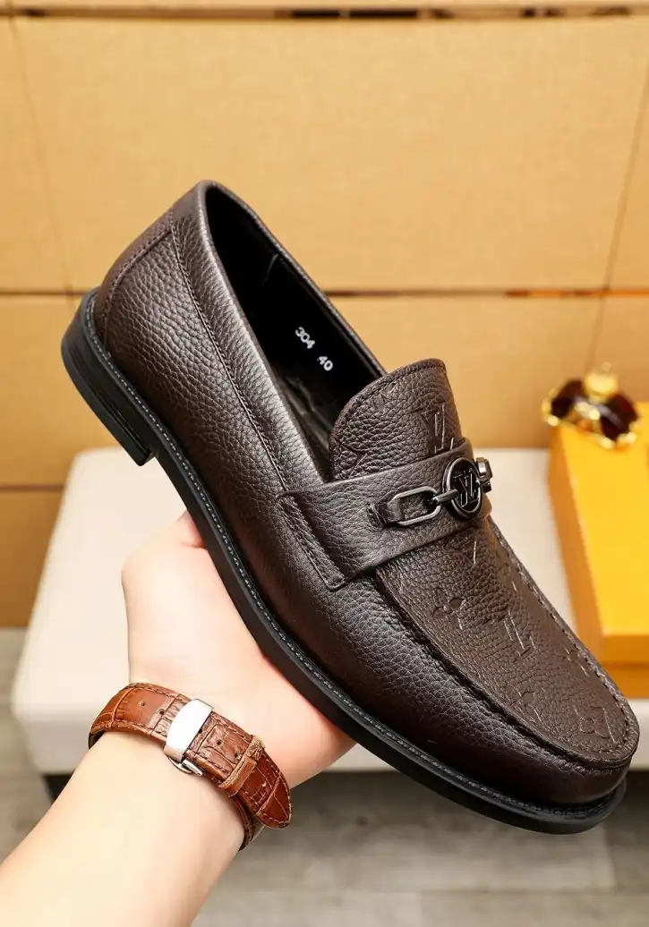 hype LV Leather Shoes