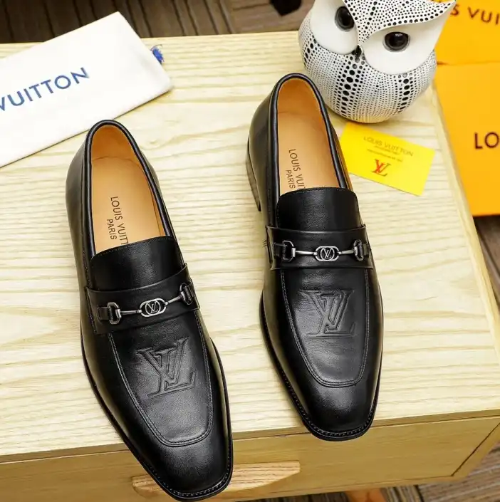 hype LV Leather Shoes