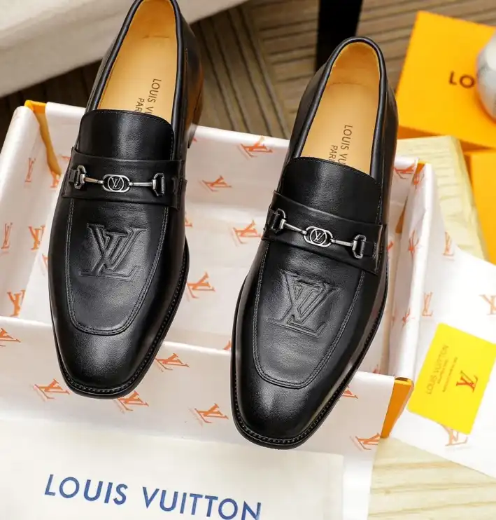 hype LV Leather Shoes