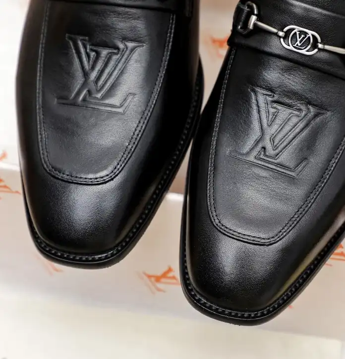 hype LV Leather Shoes