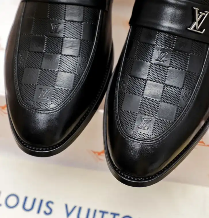 hype LV Leather Shoes