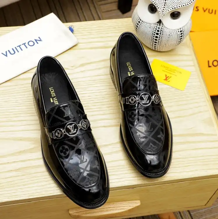 hype LV Leather Shoes