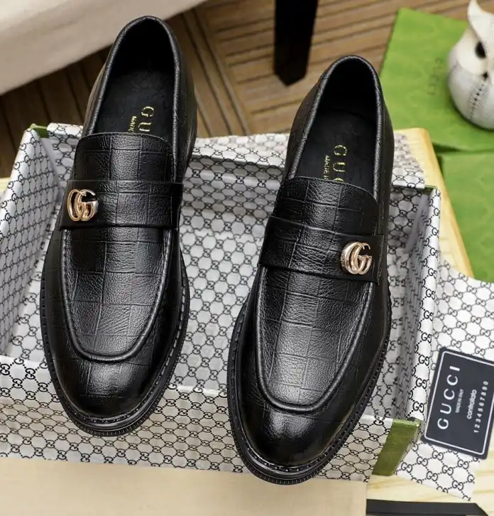 hype Gucci Leather Shoes