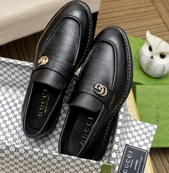 hype Gucci Leather Shoes