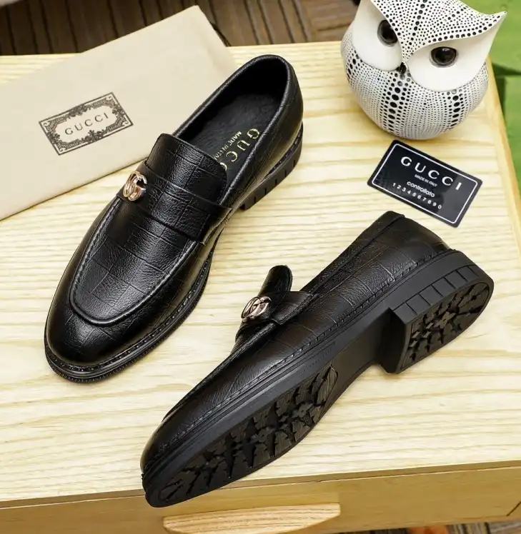 hype Gucci Leather Shoes