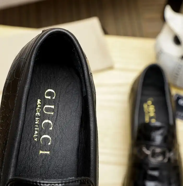 hype Gucci Leather Shoes