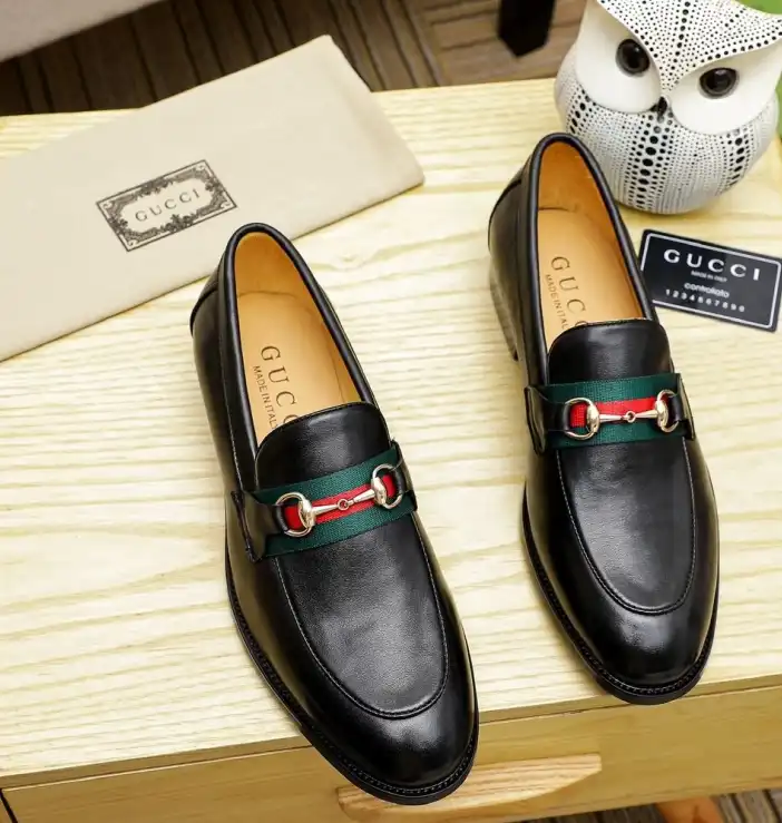 hype Gucci Leather Shoes