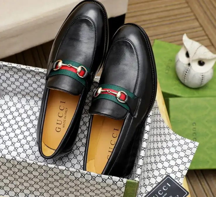 hype Gucci Leather Shoes