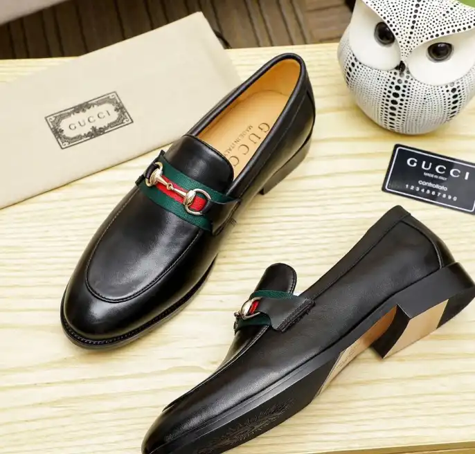 hype Gucci Leather Shoes