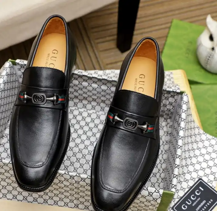 hype Gucci Leather Shoes